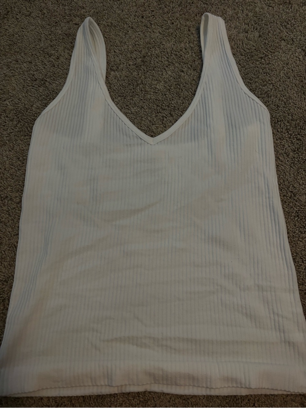Aura ribbed tank